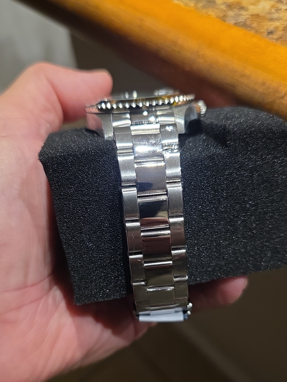 40 mm Invicta Pro Diver Black and Silver Stainless Steel Dive Watch - Picture 3 of 9
